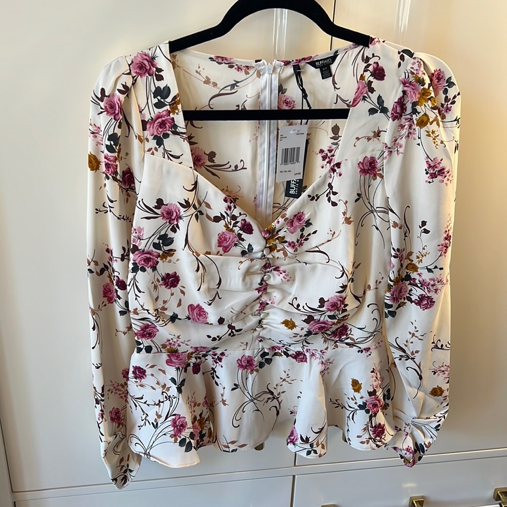 Buffalo floral blouse